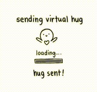 sending virtual hug gif